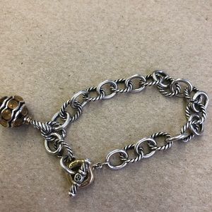 David yurman sculpted cable bracelet